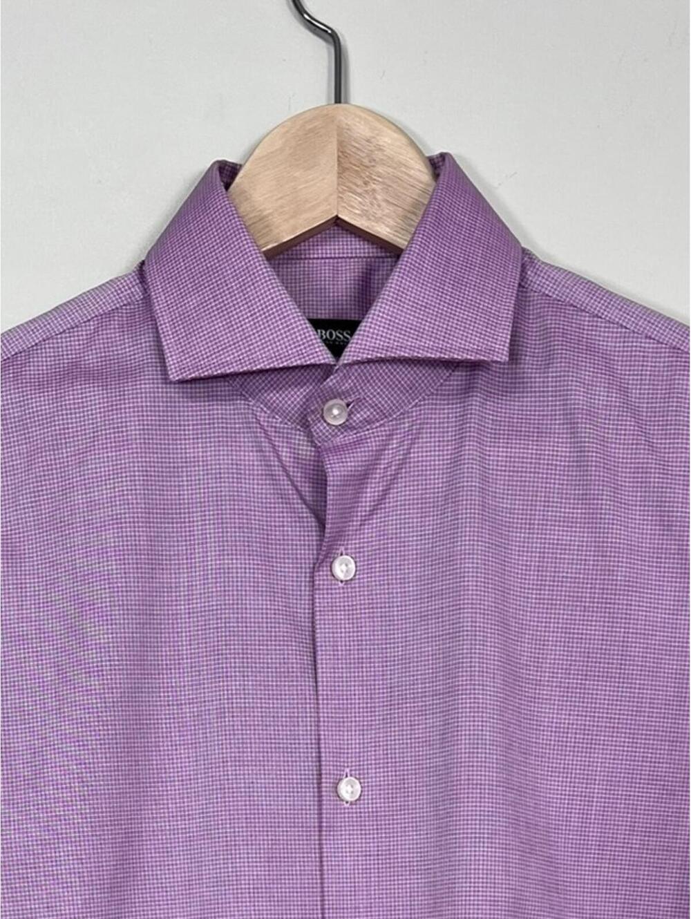 Boss Hugo Boss Slim Fit Button Up Dress Shirt Men's Size 38 (Small) NEW